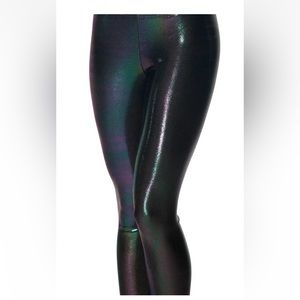 OIL SLICKS BLACK/RAINBOW LEGGINGS - LIMITED - SOLD OUT